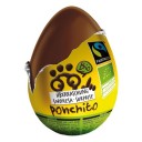 Ponchito BIO šokolādes ola ar pārsteigumu, 20g
